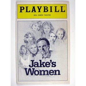 Jake's Women Playbill May 1992 Alan Alda Brenda Vaccaro Neil Simon Helen Shaver